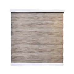 GUIZA - Cortina Roller Duo Zebra Dia y Noche 220 x 200 Cm