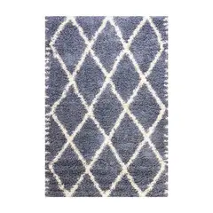 DIB - Alfombra Shaggy Design 180X275 Aqua