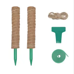 ATURE - Juego De 9 Tutor De Musgo Para Plantas 41 Cm / Moss Pole