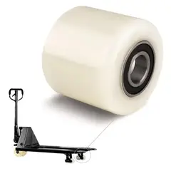 GENERICO - 1 Rodillos De Transpaleta Diámetro 78 mm, Ancho 70 mm