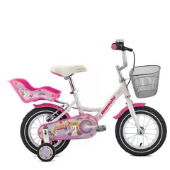 BIANCHI - BICICLETA KITTY 12 BLANCO / ROSADO