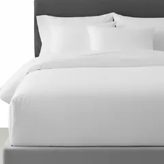 TEXTIL SUPER - FUNDA PLUMÓN 300 HILOS BLANCO CON ALETA 2 PLAZAS.