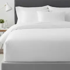 TEXTIL SUPER - FUNDA PLUMÓN 200 HILOS BLANCO CON ALETA SUPER KING