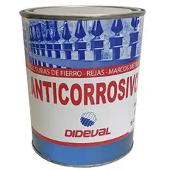 DIDEVAL - Pintura Anticorrosivo 14 De Galon Gris Extra