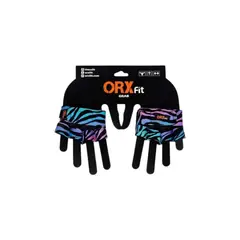 ORXFIT - GUANTES PESAS GRABS COLOR CEBRA MUJER -