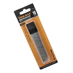GENERICO - 10x Repuesto Hoja Cuchillo Cartonero Corta Cartón 18mm Tmk