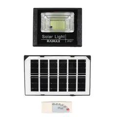 GENERICO - Reflector Solar 100W IP67 LED Con Sensor Y Control Raimax - SC