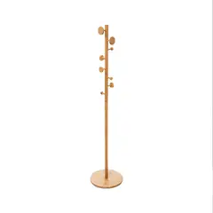 ATMOSPHERA - Perchero Bambú 8 Ganchos 175 cm - Beige