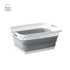 HOME LOGICS - Canasto Cesto Ropa Sucia Plegable Portátil Lavandería