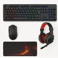 GENERICO - Kit Gamer 4 en 1. Top Ventas