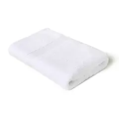 LOURDES - TOALLÓN DE BAÑO 90×150 CM BLANCO