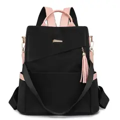 VATYERTY - Mochila antirrobo elegante para mujer Negro