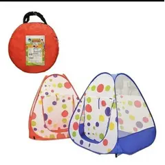 GENERICO - Carpa Infantil Diseño Camping Fácil Montaje Y Divertida Azul