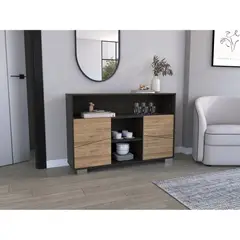 TUHOME - Arrimo Fraktal Cafe Y Miel 4 Puertas 82x120x326 Cm