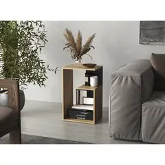 TUHOME - Mesa Lateral Everett 634x398x30 Cm Fresno Y Wengue