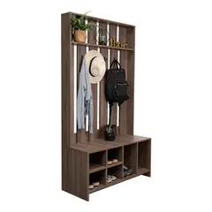 TUHOME - Mueble Recibidor Beijing Coñac 1726x968x393 Cm