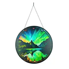 GENERICO - Adorno Colgante Acrílico Atrapasol Montaña