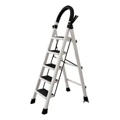 U BUY - Escalera Plegable Tipo Piso 5 Peldaños Para Hogar