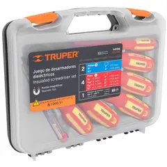 TRUPER - Set Destornilladores Aislados Dielectricos 1000 V