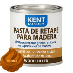 KENT - PASTA RETAPE DE MADERAS 825 GRAMOS - TONO ROBLE