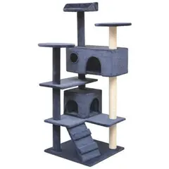 GENERICO - Rascador De Gato Torre Arbol XXXL AZUL