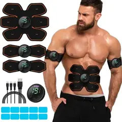 MOVI - Electroestimulador Muscular 5 en 1, Tonifica, reduce y marca