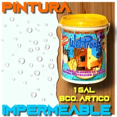 WETPROOF - PINTURA IMPERMEABLE MADERA EXTERIOR BLANCO ARTICO AL AGUA WETCO® 1 GAL