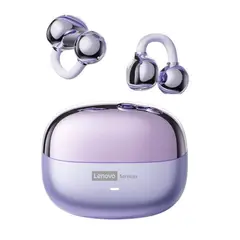 LENOVO - Audífonos Clip MAX LE06 TWS Bluetooth 6.0 -Morado
