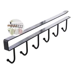 GENERICO - Soporte Colgador Cocina Colgador Tazas Soporte Metal Ganchos