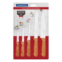 TRAMONTINA - Juego De Cuchillos De Cocina Dinamyc 5 piezas