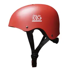 MC METALCORE - Casco para Bicicleta y Skate Urbano Metalcore ROJO TALLA S