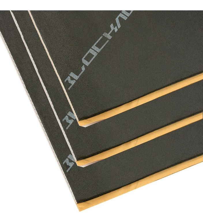 Aislante Térmico Y Acústico Para Puertas De Autos Pack 10u