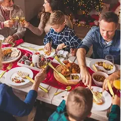 GENERICO - Set 48 Piezas Cubiertos Cuchillería Acero Inoxidable