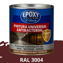EPOXY - PINTURA PISOS ALTO TRÁFICO- Doble Componente Antibacterial 1L