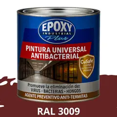 EPOXY - PINTURA PISOS ALTO TRÁFICO- Doble Componente Antibacterial 1L