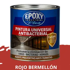 EPOXY - PINTURA PISOS ALTO TRÁFICO- Doble Componente Antibacterial 1L
