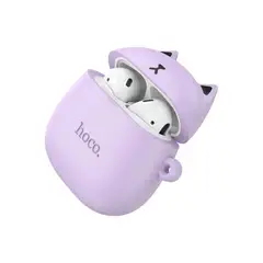 HOCO - Audífonos EW45 In Ear TWS Bluetooth Forest Cat Lila