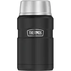 THERMOS - TERMO COMIDA 710ML KING ACERO INOX NEGRO