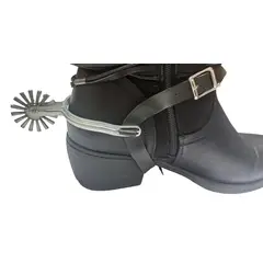 GENERICO - Espuelas Chilena Huaso Niños Talla 32- 36 Metalica