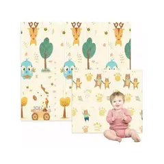 KINDA NICE - Alfombra Antigolpes Para Niños Bebes Plegable Doble Cara