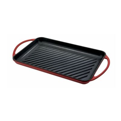 Jata Parrilla Fierro Rectangular 33X21 Gr33 Roja