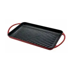 JATA - Parrilla Fierro Rectangular 33x21 GR33 Roja