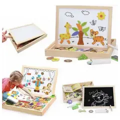 ATURE - Rompecabezas Para Niños, Pizarra De Dibujo Magnética 110 Pzs