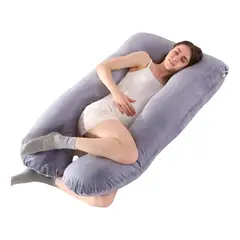 KINDA NICE - Almohada Multifuncional Para Mujeres Embarazadas La Forma U
