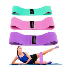 MOVI - Bandas Elásticas Antideslizantes 3 Niveles para Piernas y Glúteos