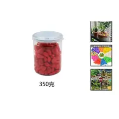 GENERICO - Piedras Decorativas 350 Gramos Rojas