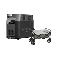 ECOFLOW - Generador Delta Pro + Carro Transporte
