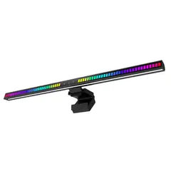 CRUSEC - Barra De Luz Para Monitor PC 55cm Con Retroiluminación RGB