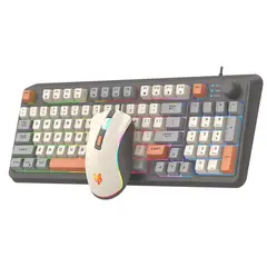 ATLAS - Teclado + Mouse Luces Led Rgb