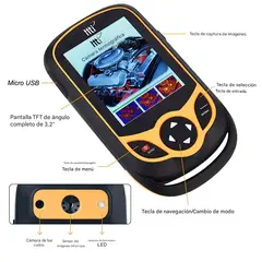 HTI - Cámara Termográfica HT-A2+ 256x192 con Pantalla Táctil 32″